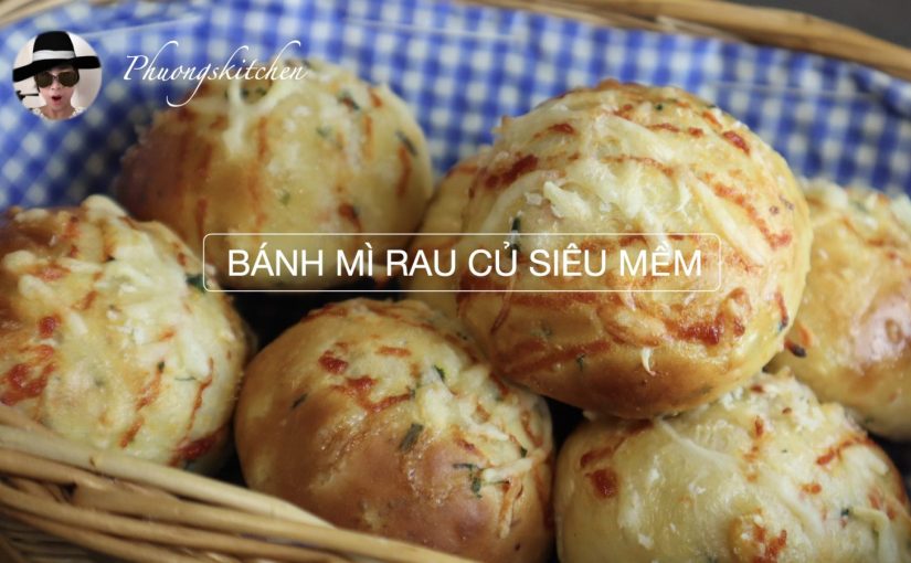 BÁNH MÌ RAU CỦ PHIÊN BẢN PIZZA MINI