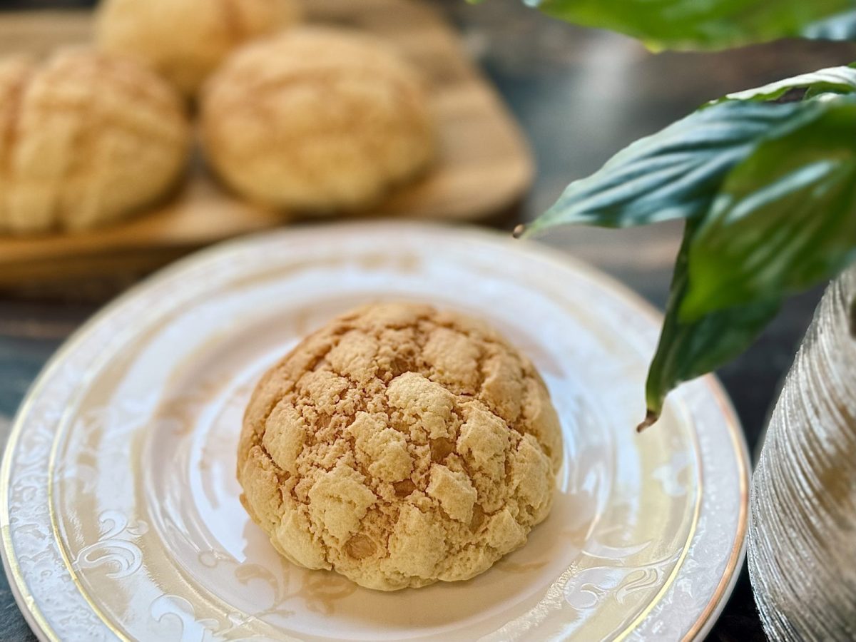 Melon Pan-Bánh mì Nhật cookies bơ